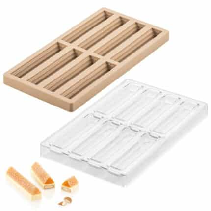 תבנית פוליקרבונט KIT BAR TRONCO + תבנית סילקון- סילקומרט איטליה