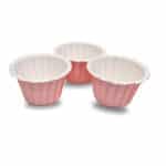 מנג'ט כוס שוליים ורוד 4.5*5 ס"מ 20 יח'