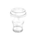 כוס קינוחית עם מכסה כפול 10 יח