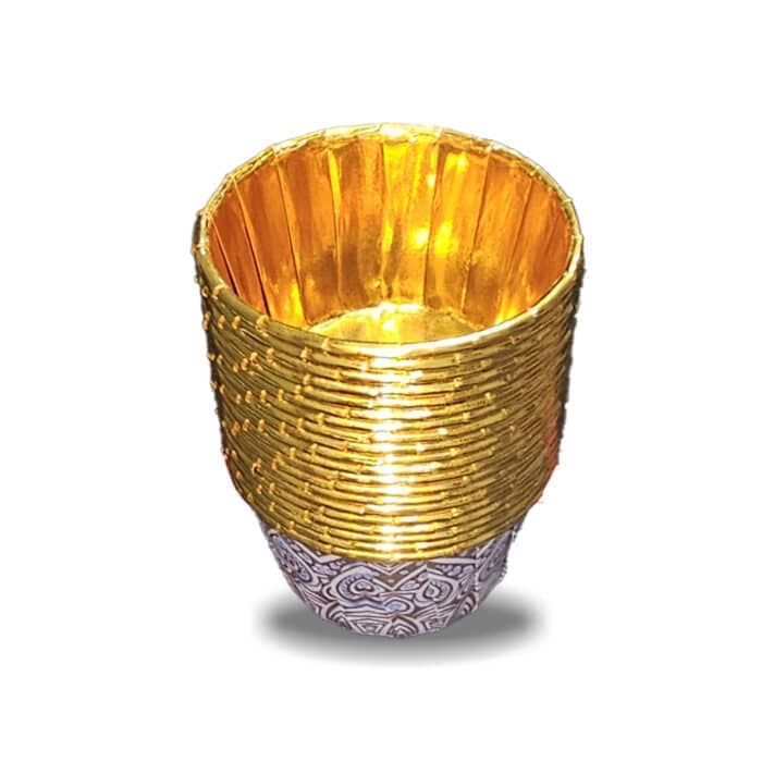 ⁦מאפינס נייר זהב 20 יח⁩ – תמונה ⁦2⁩