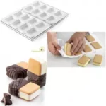 ⁦סט 2 תבניות סילקון להכנת גלידת ביסקוויט SILKOMART⁩ – תמונה ⁦2⁩