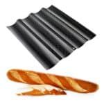 ES270 תבנית בגט 4 תאים טפלון איכותי 38*33 סמ