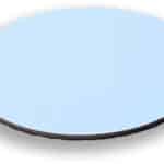 משטח MDF לבן 20 ס"מ עיגול