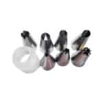 סט 7 צינטרי נירוסטה + מתאם