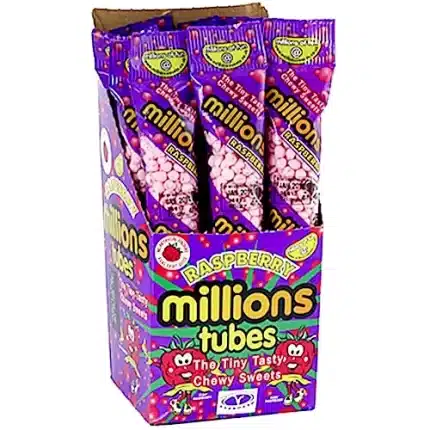 סוכריות פטל MILLION RASPBERRY TUBES