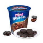עוגיות מיני אוראו במילוי שוקולד בכוסOREO MINI SMALL COOKIES CHOCOLATE