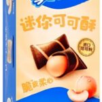 אוראו חטיפי וופל במילוי אפרסק 40 גרם [3192] OREO MINI COCOA CRISP PEACH