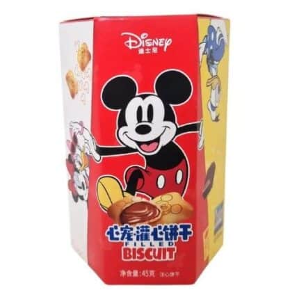 עוגיות במילוי שוקולד 45 גרם 10 יח, BINQI & DISNEY