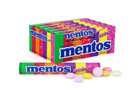 MENTOS RAINBOW סוכריות פירות 28.6 גרם