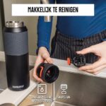 ⁦בקבוק שתיה טרמי 750 מל שחור KAMBUKKA מבית NIGTHDALL⁩ – תמונה ⁦2⁩