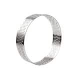 רינג מחורר נירוסטה לטארט עגול ק-20 ג-3.5 סמ