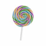 טופר לעוגה סוכריה 5 ס"מ