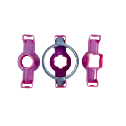 סט חותכני עוגיות ריבה 4 ס"מ צורה מתחלפת פרח עיגול ריבוע