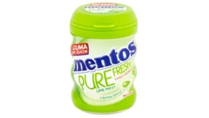 MENTOS מסטיק ירוק ליים