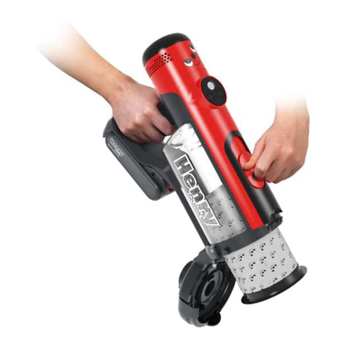 ⁦שואב אבק אלחוטי נטען HENRY QUICK RED⁩ – תמונה ⁦3⁩