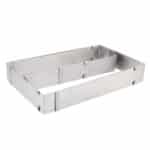 ⁦רינג מלבני מתכוונן 33-18 ס"מ גובה 16.8 ס"מ⁩ – תמונה ⁦2⁩