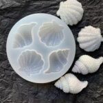 תבנית סילקון צדפים 4 שקעים