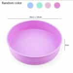 תבנית סילקון עגולה 25 ס"מ גובה 6 ס"מ