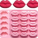 תבנית סילקון שפתיים 15 שקעים 3D בלעדי!