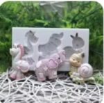 ⁦תבנית סילקון חיות מצחיקות⁩ – תמונה ⁦2⁩