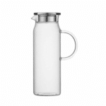 ⁦סט קנקן זכוכית עם מכסה 1.5 ליטר+4 כוסות 320 מ"ל⁩ – תמונה ⁦4⁩