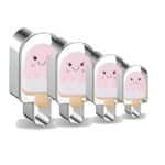 סט 4 חותכני מגנום מתכת