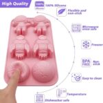 ⁦תבנית סילקון חלל 6 שקעים בלעדי!⁩ – תמונה ⁦3⁩