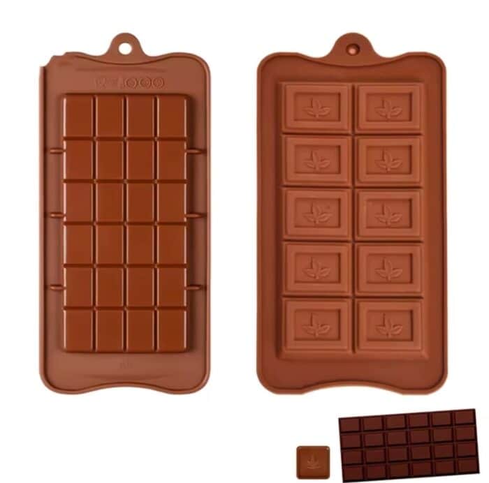 ⁦תבנית סילקון בר מקושט עלים⁩ – תמונה ⁦4⁩