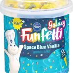 פילסברי UNICRON ציפוי SPACE BLUE לעוגה כולל סוכריות