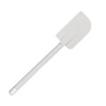 לקקן גומי 25 ס"מ פלסטיק ידית לבנה