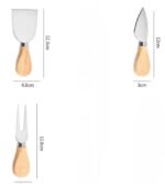 סט 3 סכינים לחיתוך גבינה 12-3-1.6 סמ