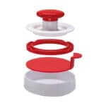 ⁦מכשיר לחיצה עם חור למילוי המבורגר⁩ – תמונה ⁦3⁩