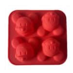 תבנית סילקון 4 שקעים מיקי מאוס 5*4.5 ס"מ