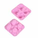 תבנית סילקון 4 שקעים מיני מאוס 5*4.5 ס"מ