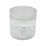 צנצנת פלסטי+מכסה ק-5 ג-5.5 סמ 12 יח'