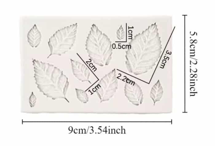 ⁦תבנית סילקון עלים בלעדי!⁩ – תמונה ⁦2⁩