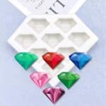 תבנית סילקון יהלומים כל שקע 1.5*3*2 ס"מ בלעדי!