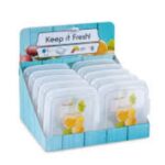 קופסא לגבינות/נקניקים וסנוויצים פלסטיק