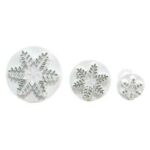 חותכן קפיץ לבצק סוכר פתית שלג