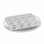 תבנית קאפקייקס 12 שקעים מסילקון דוגמאת סוכריות