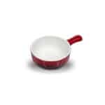קעריות פורצלן לרוטב עם ידית 2 צבעים 70 מל