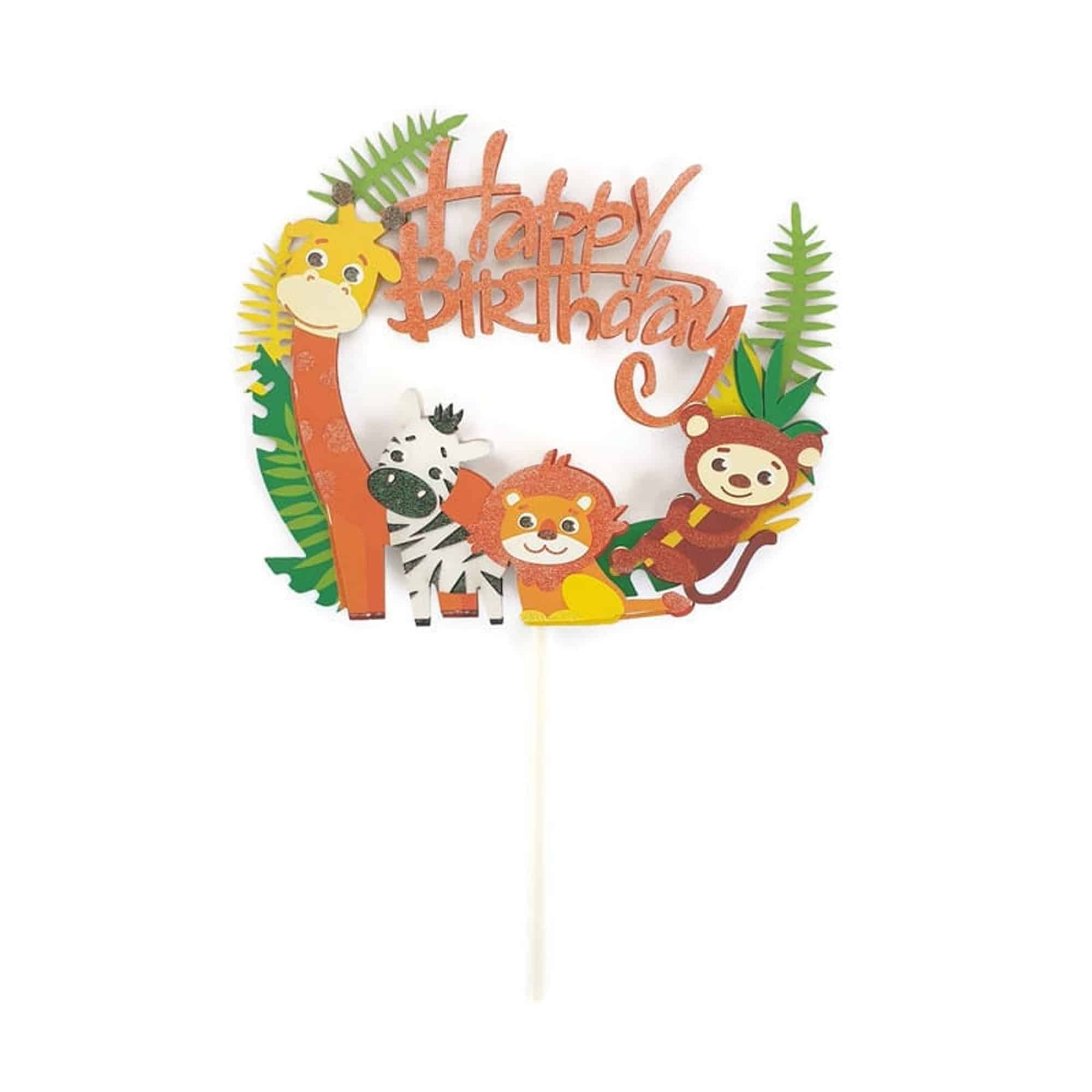 טופר לעוגה HB חיות – תמונה 1