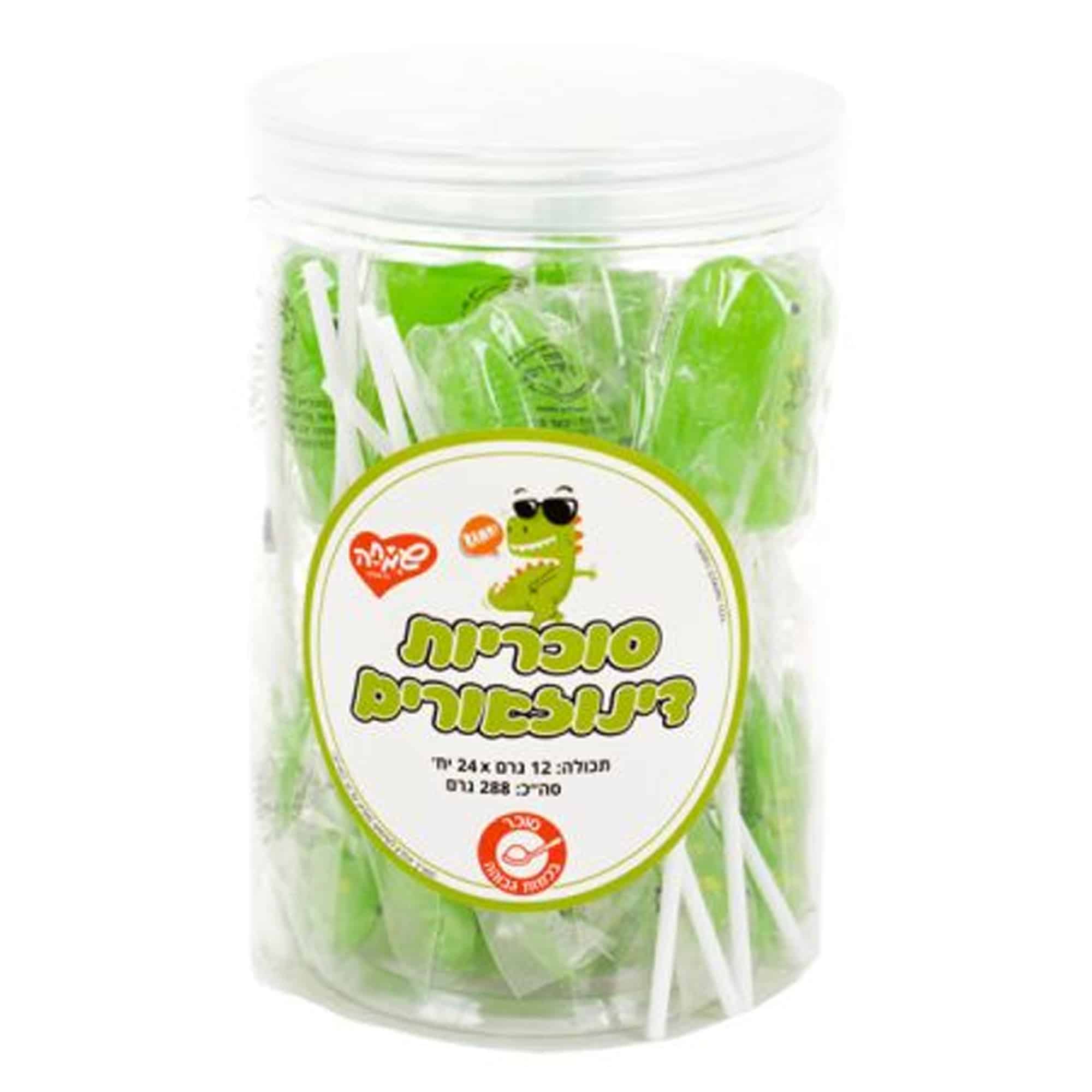 סוכריות על מקל דינוזאורים 12 גרם – תמונה 1