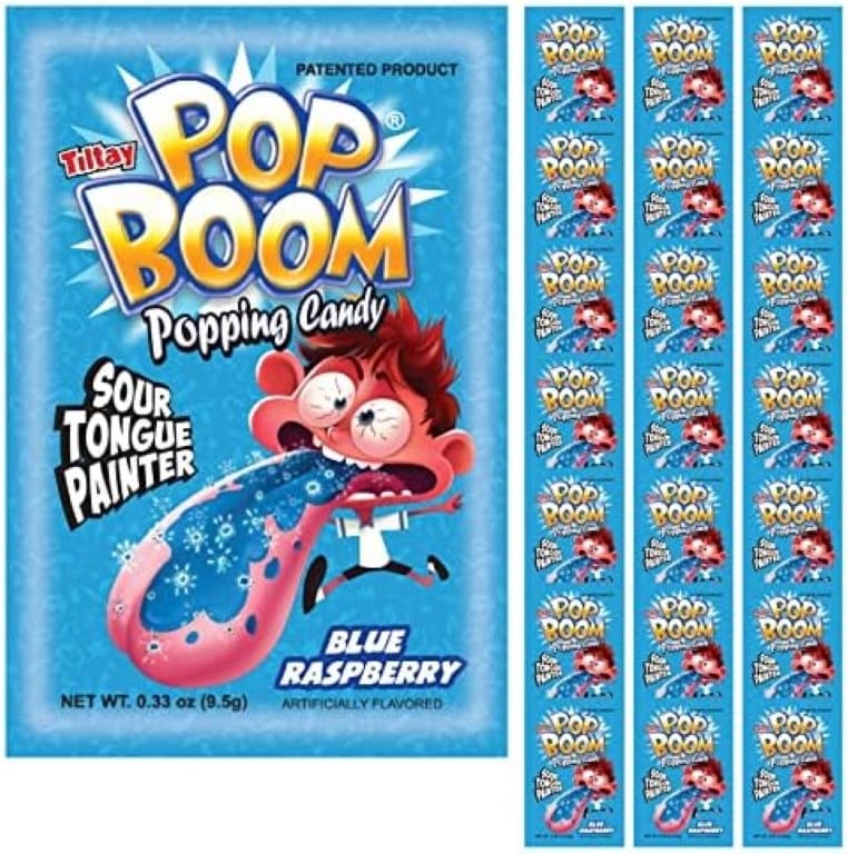 POP טייסטי סוכריות פטל 18 גרם – תמונה 1