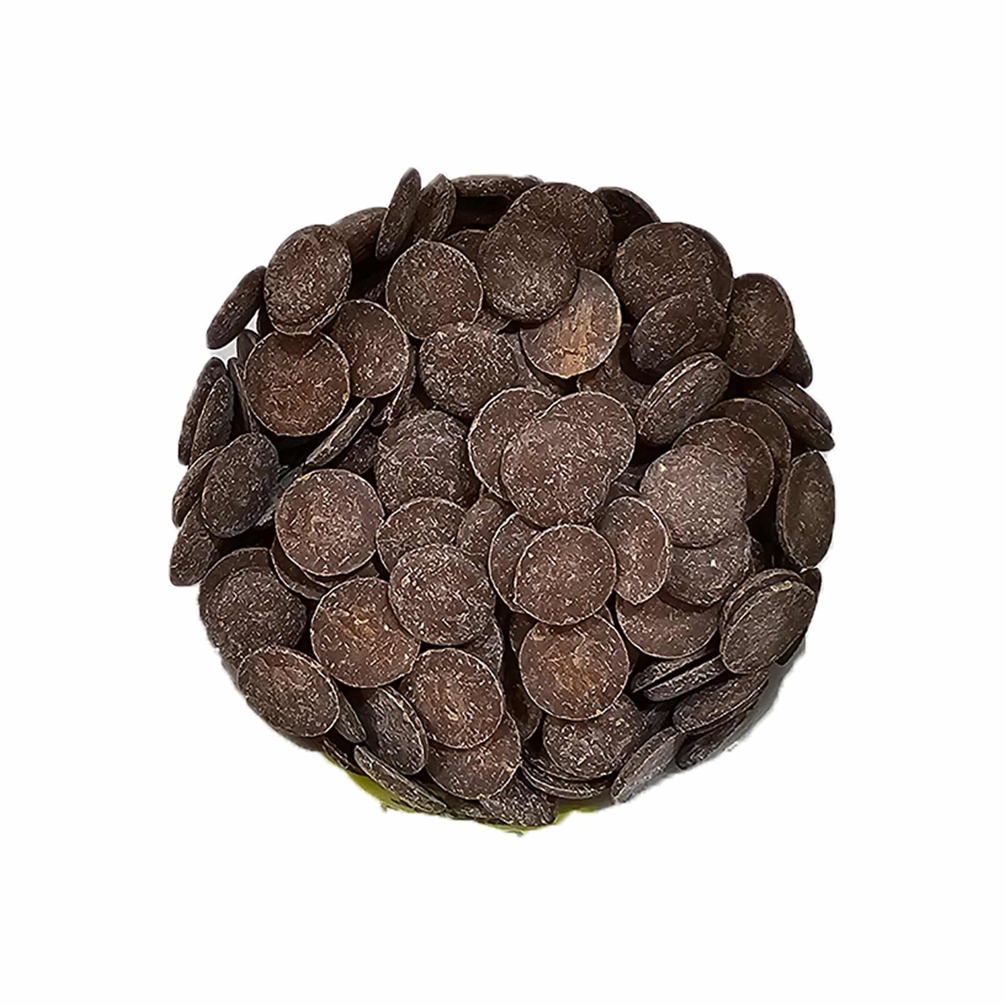 כפתורים שוקולד מריר 70% 5 קג – תמונה 1