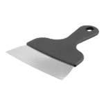 שפכטל נירוסטה ידית פלסטיק קטרפילר 15 סמ