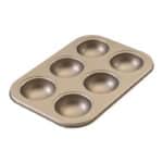 תבנית 6 שקעים חצי כדור