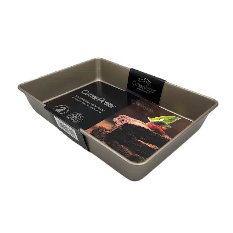 תבנית מלבנית זהב מ-34-24 ג-6 סמ – תמונה 1