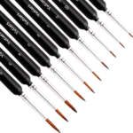 סט 10 מכחולים מקצועיים מהודרים