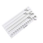 ⁦שרשרת פנינים גדלים שונים דגם 1⁩ – תמונה ⁦5⁩